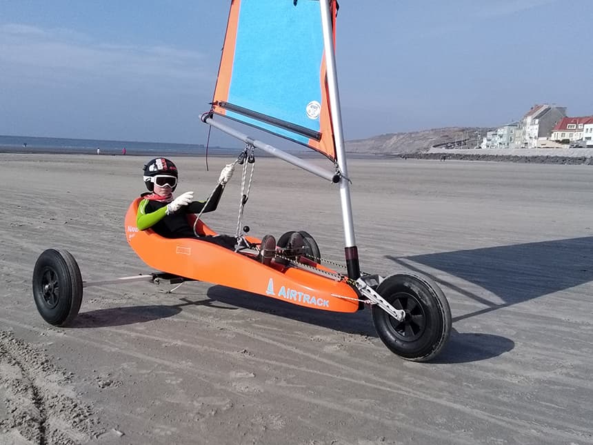 char à voile section jeunes boulogne sur mer